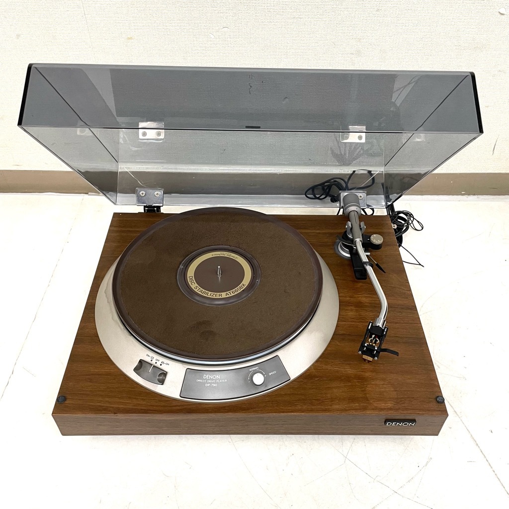 DENON デノン ターンテーブル レコードプレーヤー レコード DP-500M DP