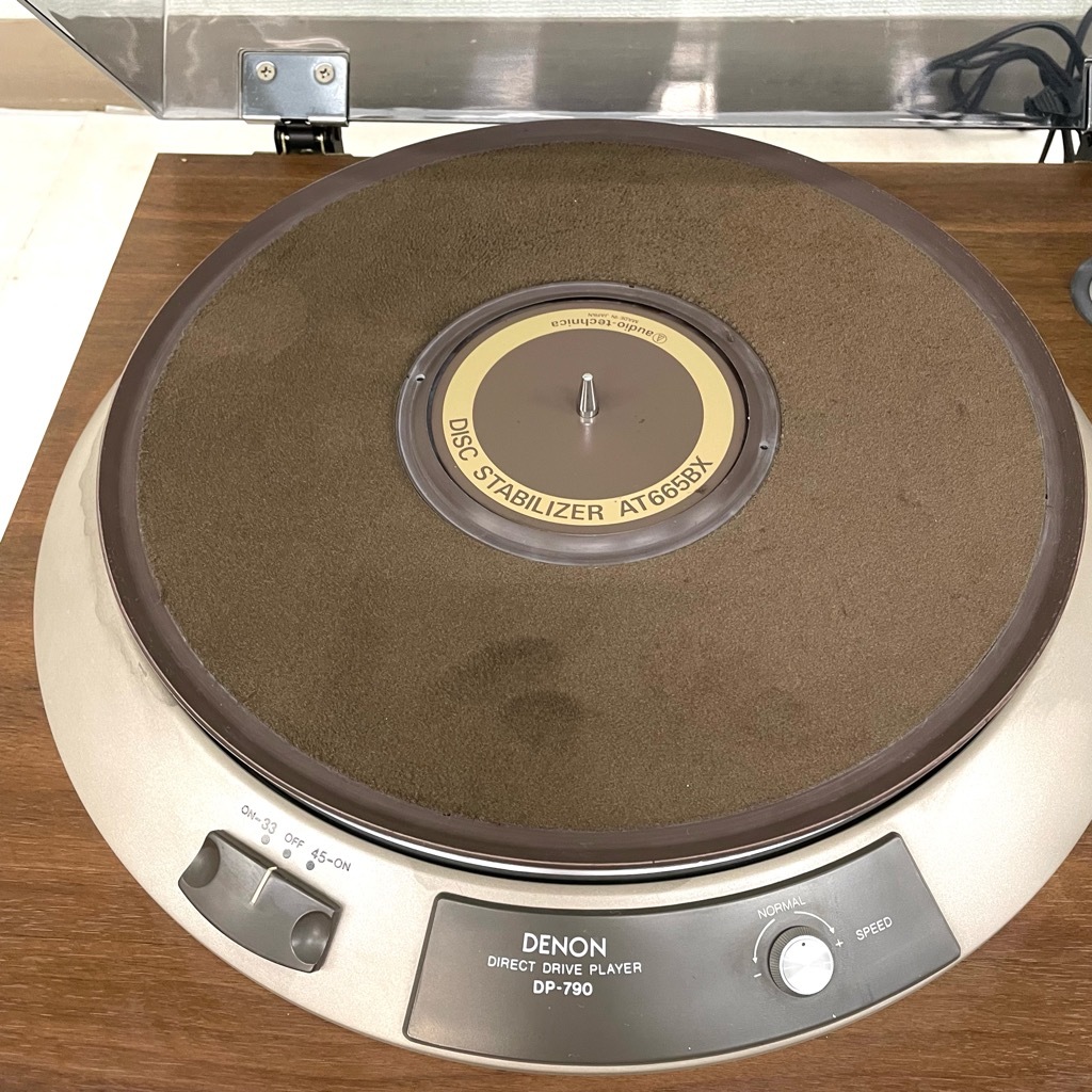 DENON デノン ターンテーブル レコードプレーヤー レコード DP-500M DP