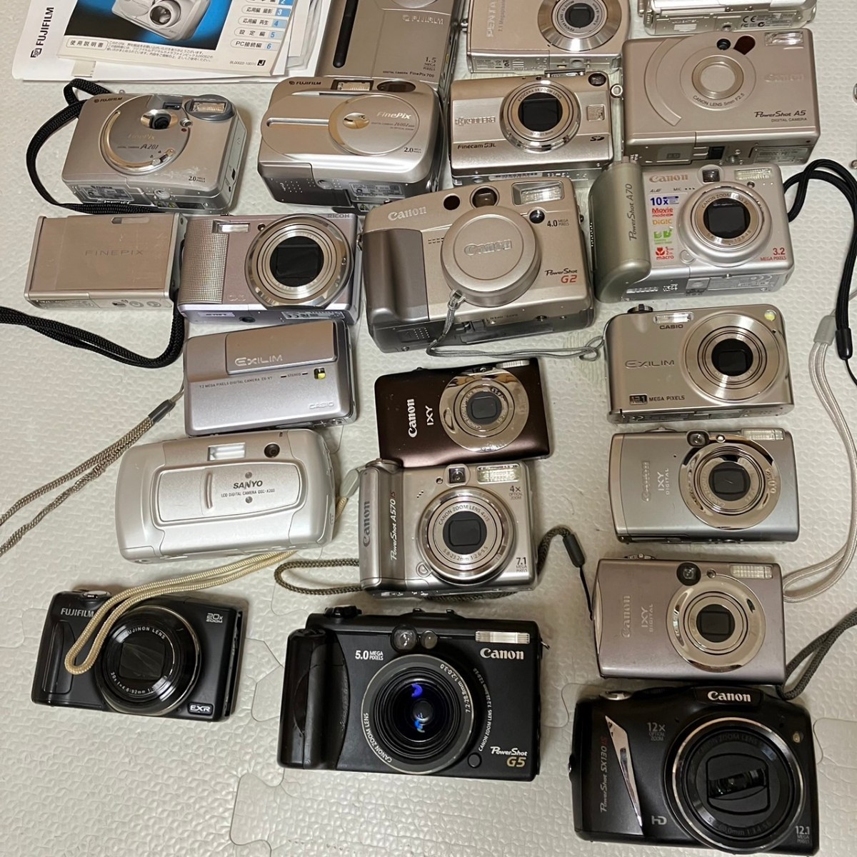 コンデジ 15台セット 動作未確認 デジタルカメラまとめ売り ジャンク 1