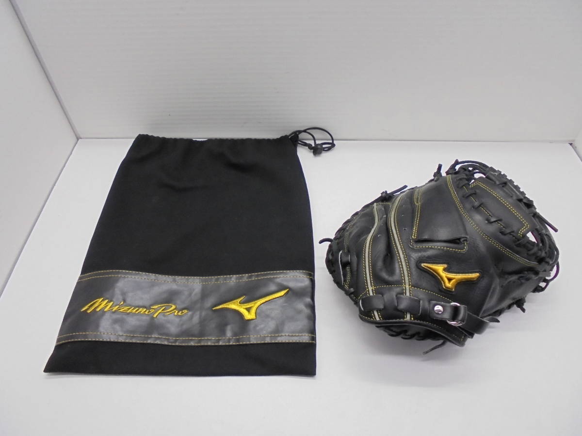 ◇6034・Mizuno/ミズノプロ 軟式 キャッチャーミット 捕手用 右投げ用