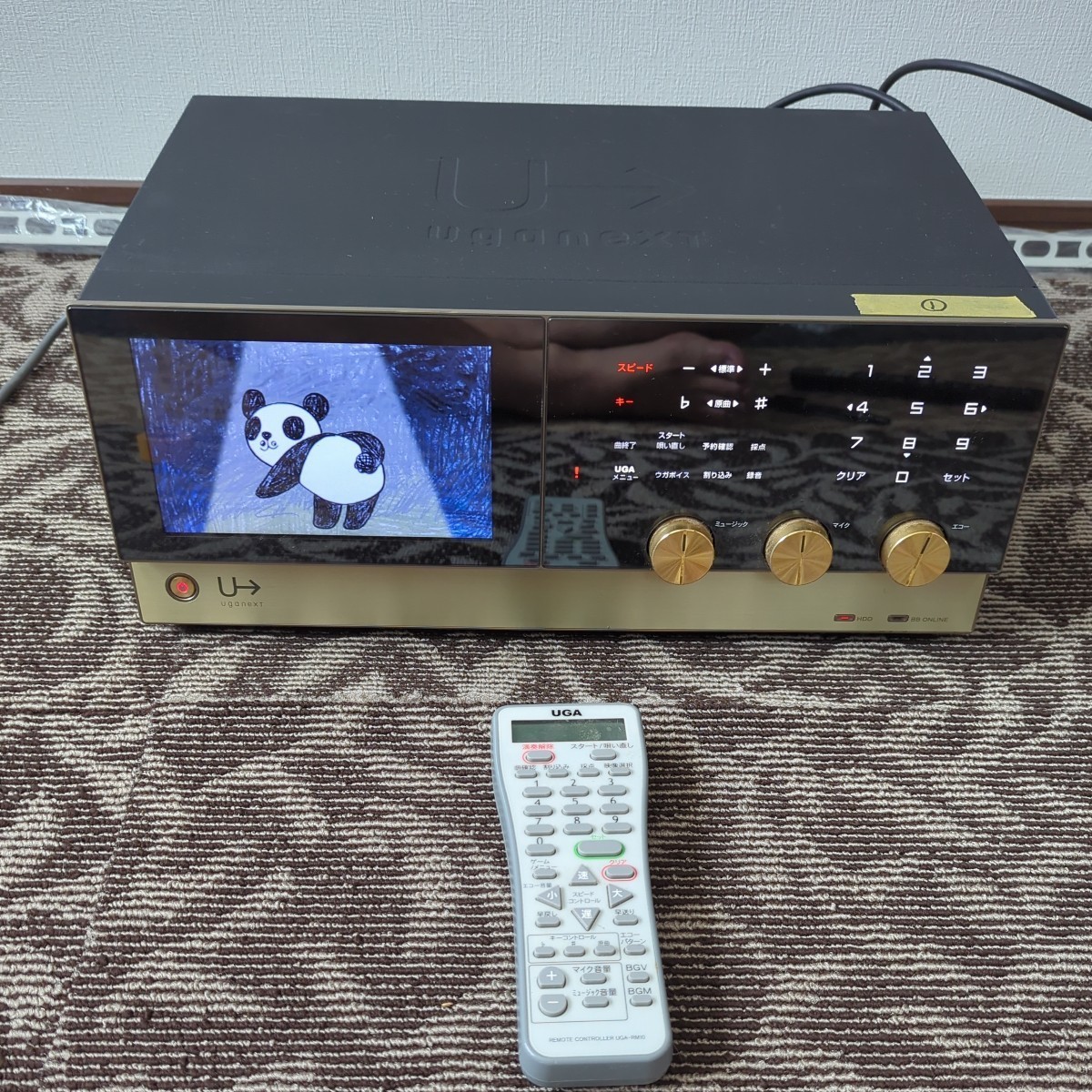 家庭用カラオケ UGA-N10 UGAネクストセット Yahoo!オークション - UGA