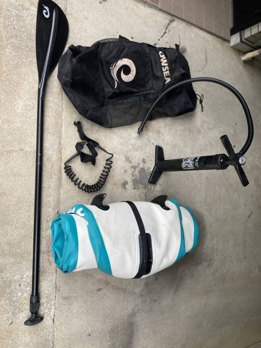 WOWSEA インフレータブルSUPボード一式 初心者向け 中古