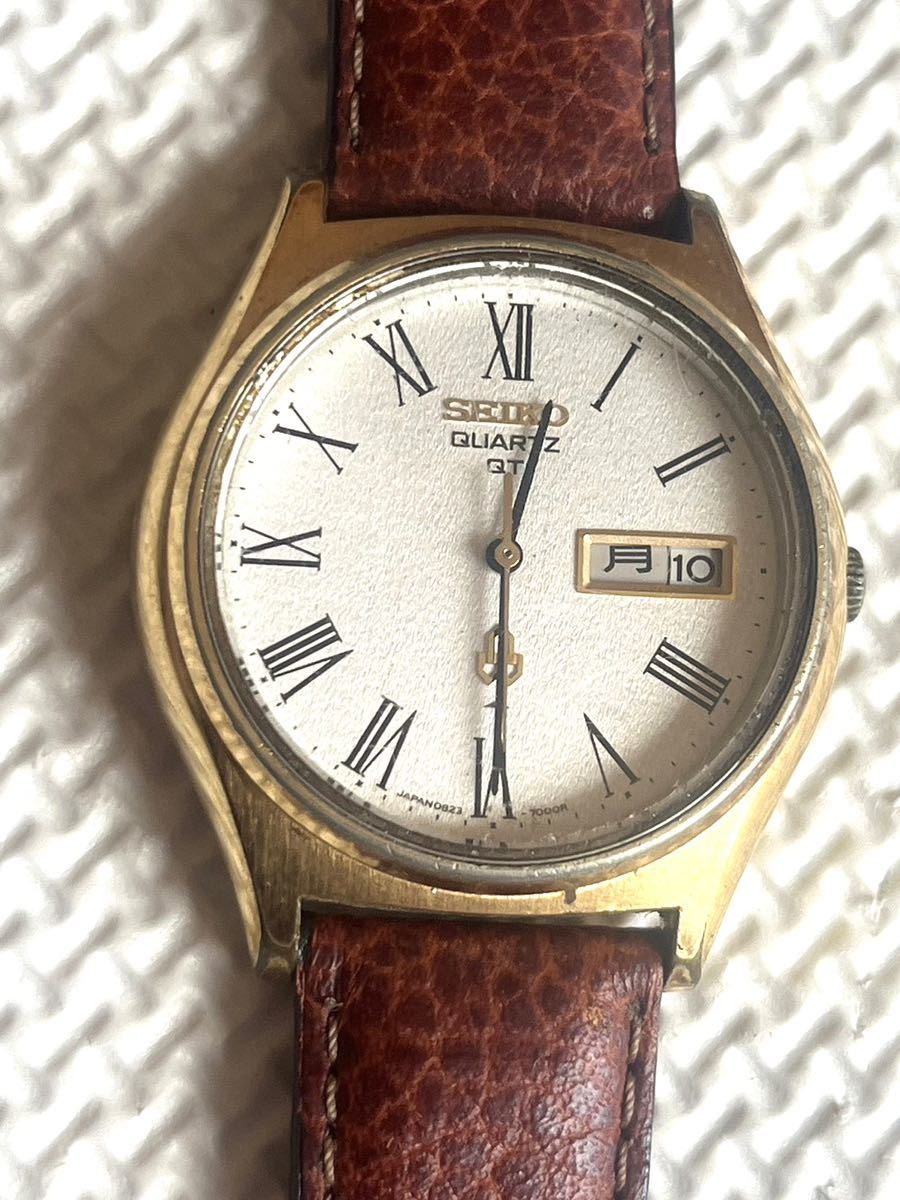 Seiko Quartz QT セイコークォーツQT 1974年製 0823-7000G rrkk651 