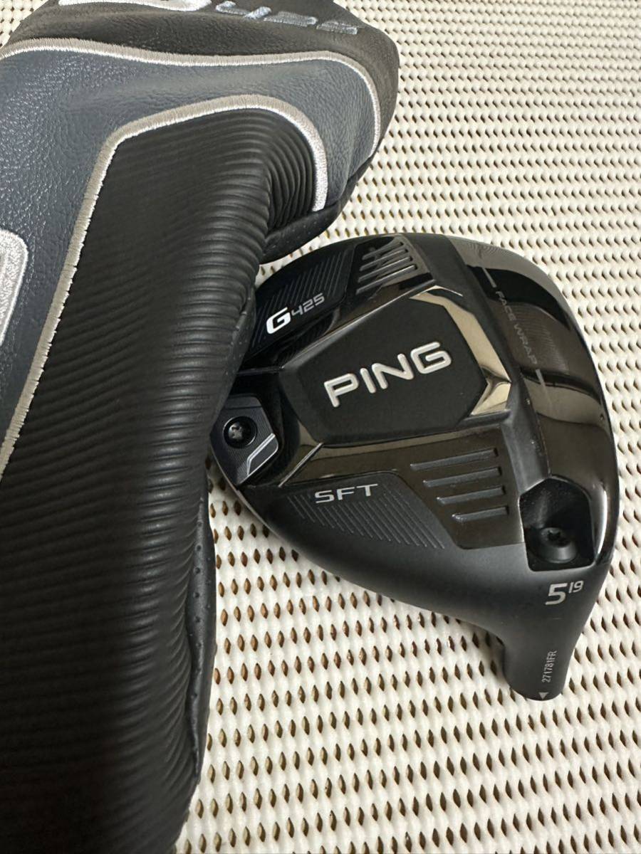 ☆ピン G425 SFT☆ フェアウェイウッド 5W 19° ヘッドのみ 良品 PING
