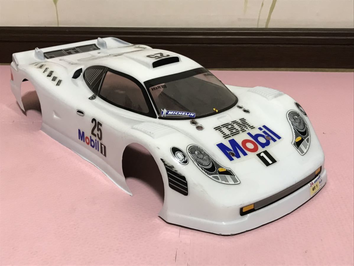 タミヤ 1/10 ポルシェ911 GT1 Mobil 1 デカール 未使用 GT1 0 1⁄10 「
