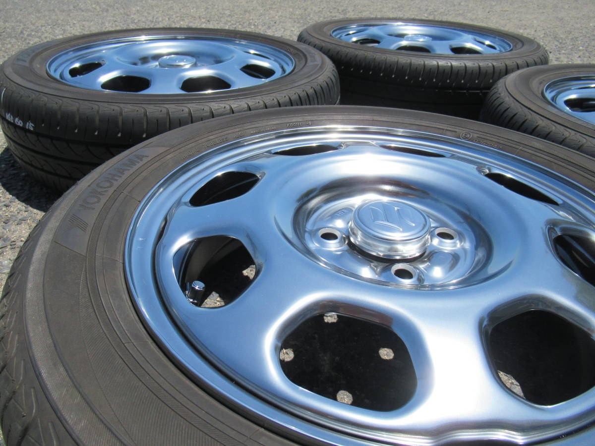 中古タイヤ☆165/60-15 165/60R15 ヨコハマ ブルーアース スズキ