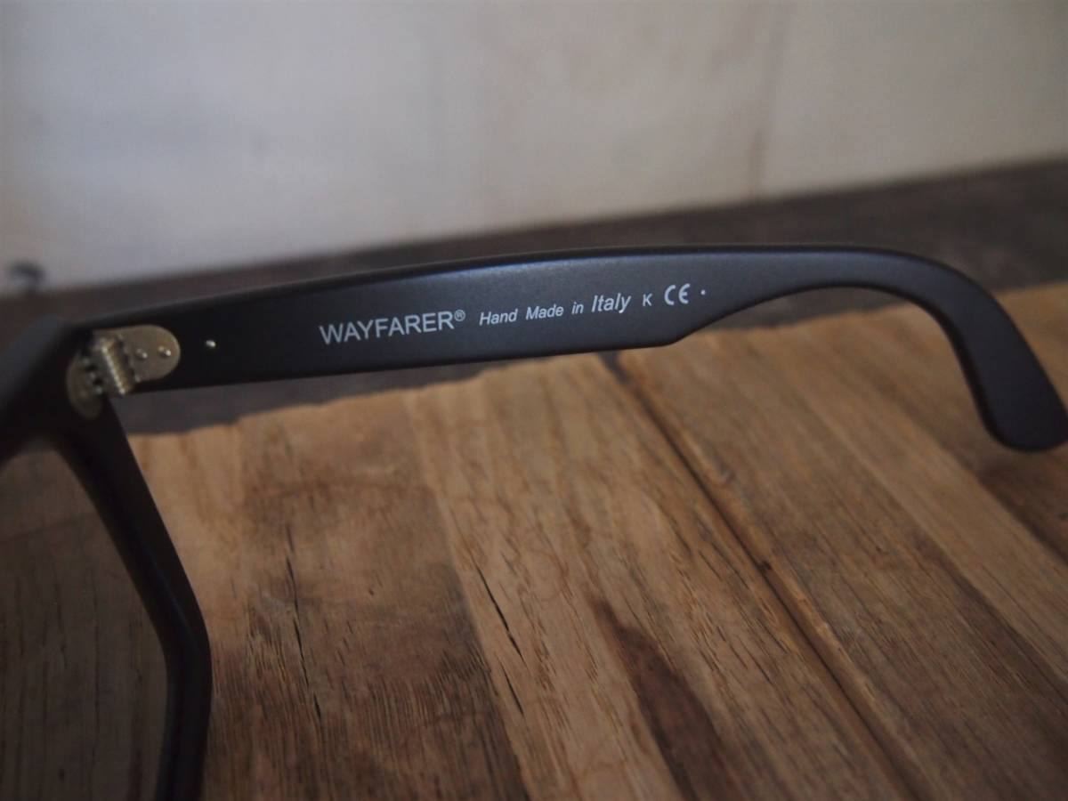 美品 RayBan レイバン WAYFARER RB2140F 901-S/R5 艶消しフレーム 木村