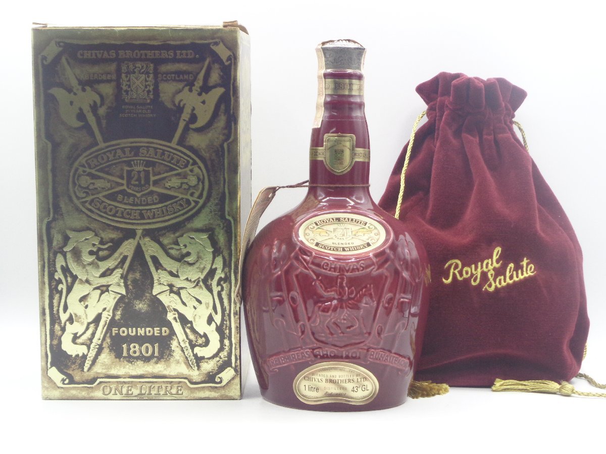 古酒 未開封 Royal Salute ブレンデッドスコッチウイスキー