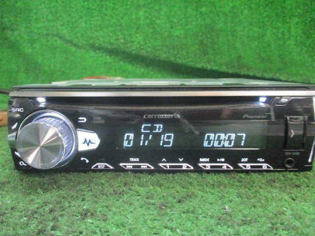529973☆carrozzeria/カロッツェリア【DEH-5400】USB/CD デッキ
