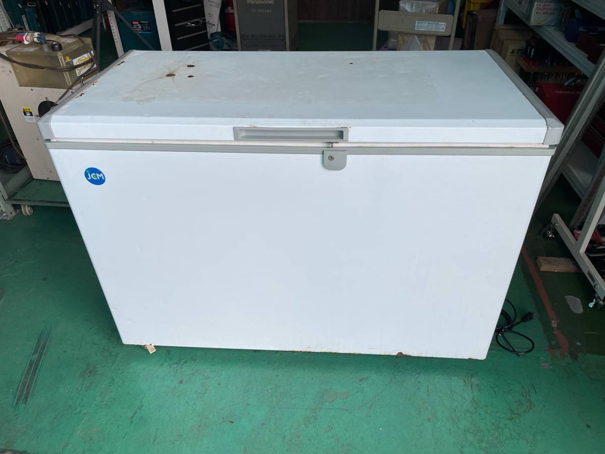 直接お引取り大歓迎 兵庫県加古川市 【JCM】 冷凍ストッカー JCMC-266 266L 1184×600×840mm 動作確認済 1スタ 1円スタート