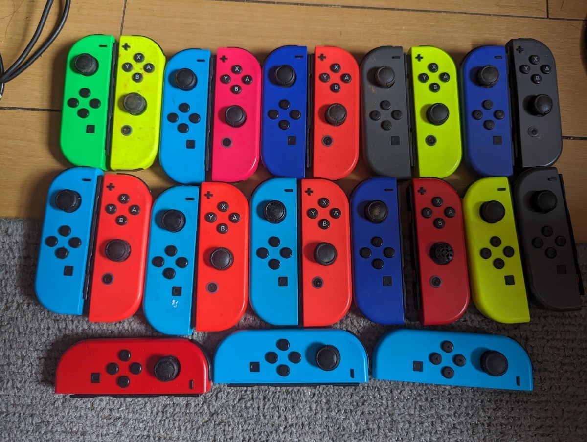 超激得，定番人気 switch Joy-Con プロコン コントローラー まとめて 29個(ニンテンドースイッチアクセサリー)｜売買されたオークション情報、yahooの商品情報をアーカイブ公開 - オークファン ニンテンドースイッチアクセサリー