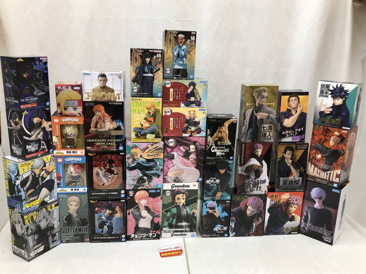 少年漫画 ジャンプ系 プライズフィギュア まとめ 鬼滅の刃 呪術廻戦 
