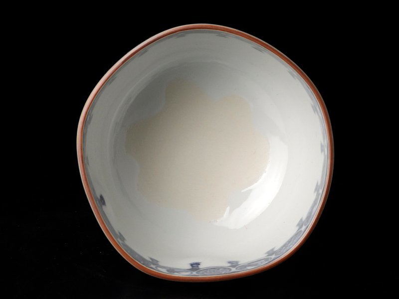 茶道具 筒茶碗 祥瑞写 西村徳泉作 【古美味】紫翠窯 三代西村徳泉