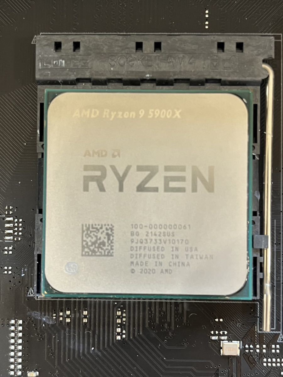 中古】ASUS ROG STRIX X570-F GAMING Ryzen9 5900X Viper Steel RGB 
