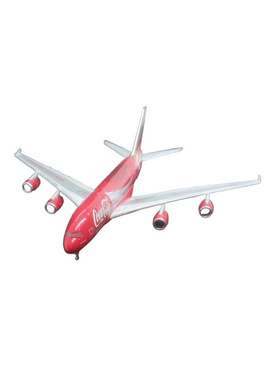 14802 Coca-Cola/MAGIC MODEL/1/400/AIRBUS A380/飛行機/模型/航空機