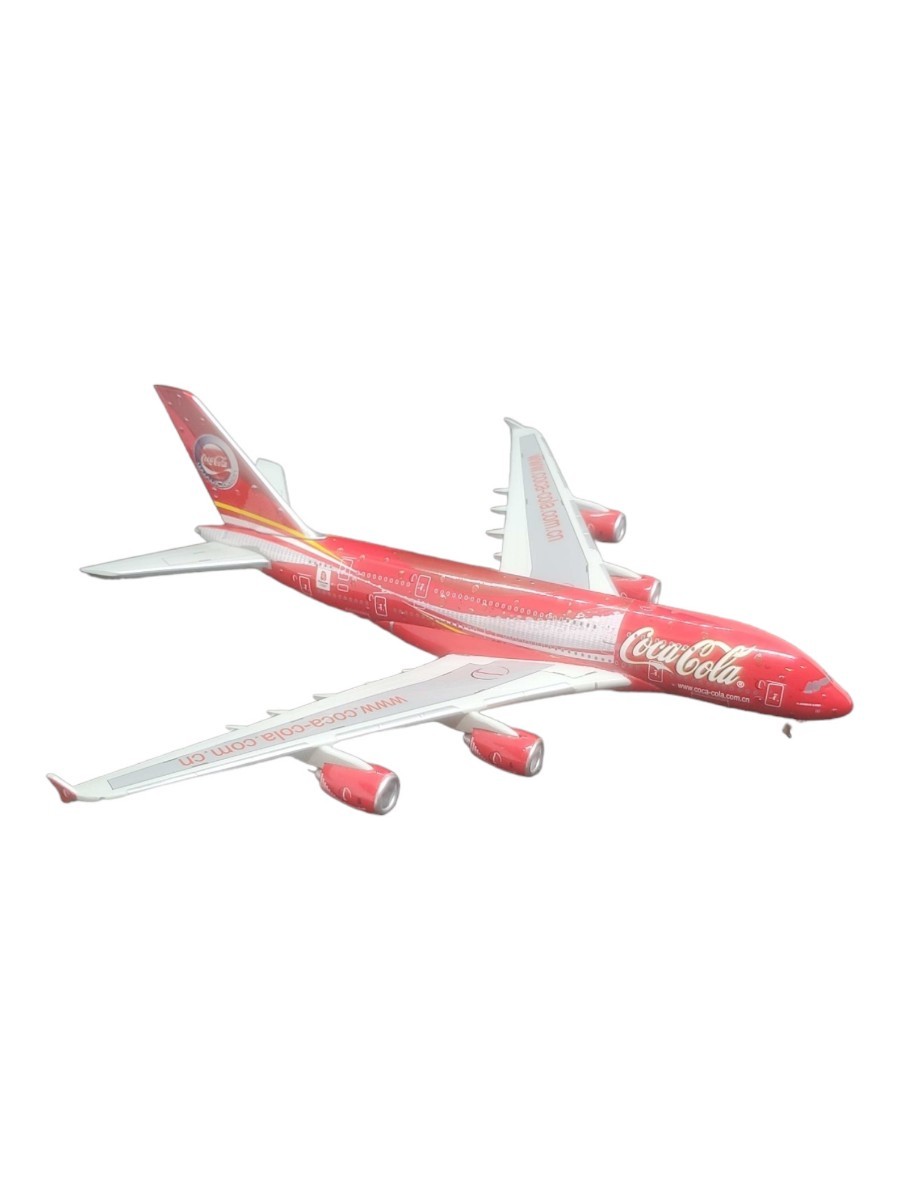 14802 Coca-Cola/MAGIC MODEL/1/400/AIRBUS A380/飛行機/模型/航空機