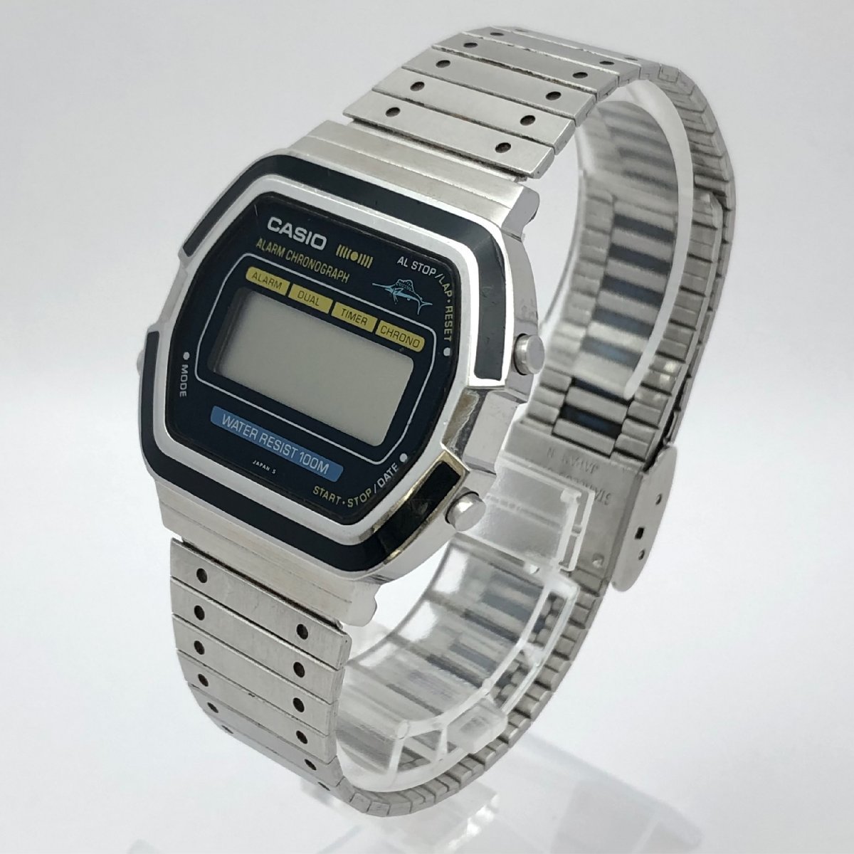 CASIO カシオ CHRONOGRAPH クォーツ フェイスのみ ALARM AQ-441 0 QZ 