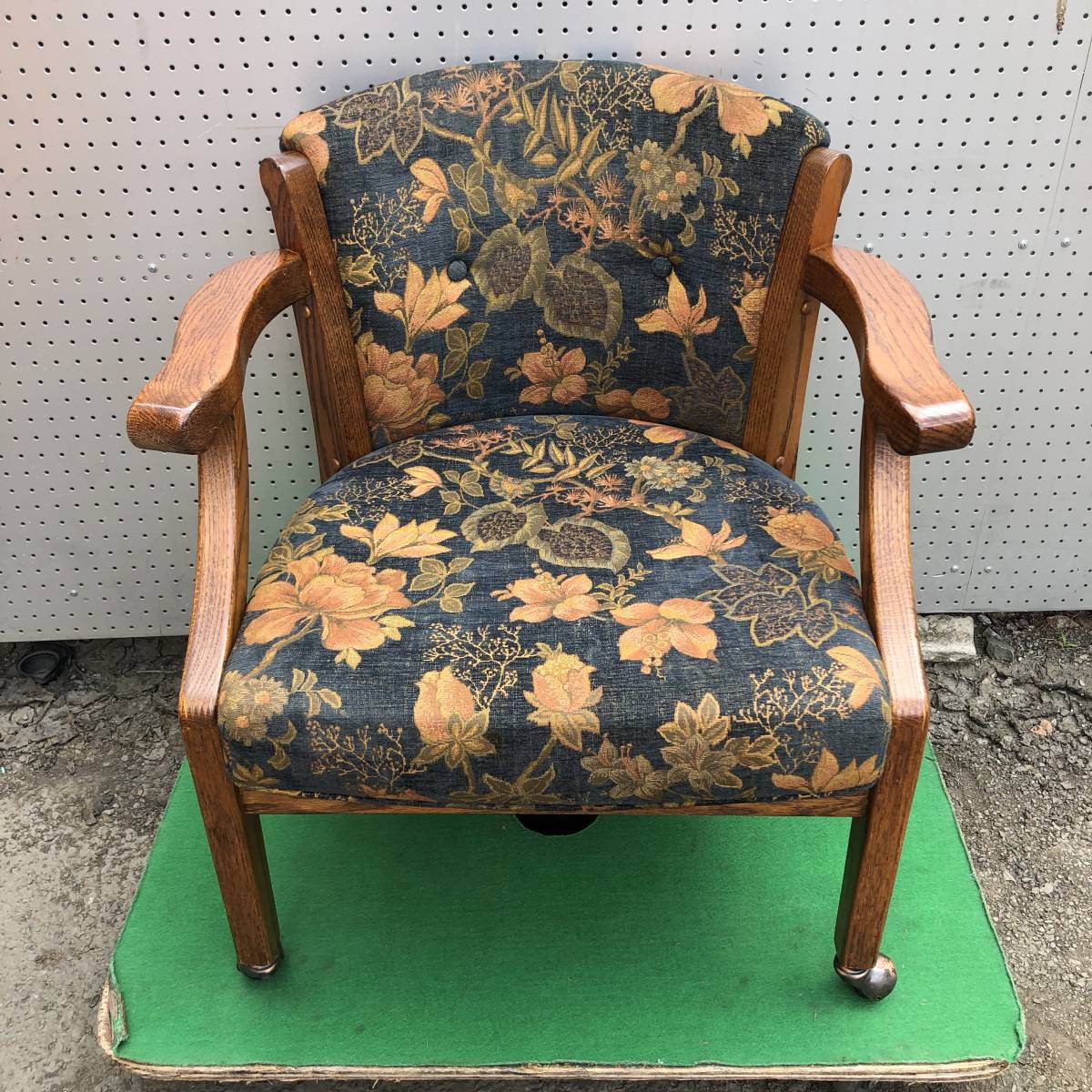 三越家具 ブルージュ オーク材 アームチェア 肘掛け椅子 ダイニング