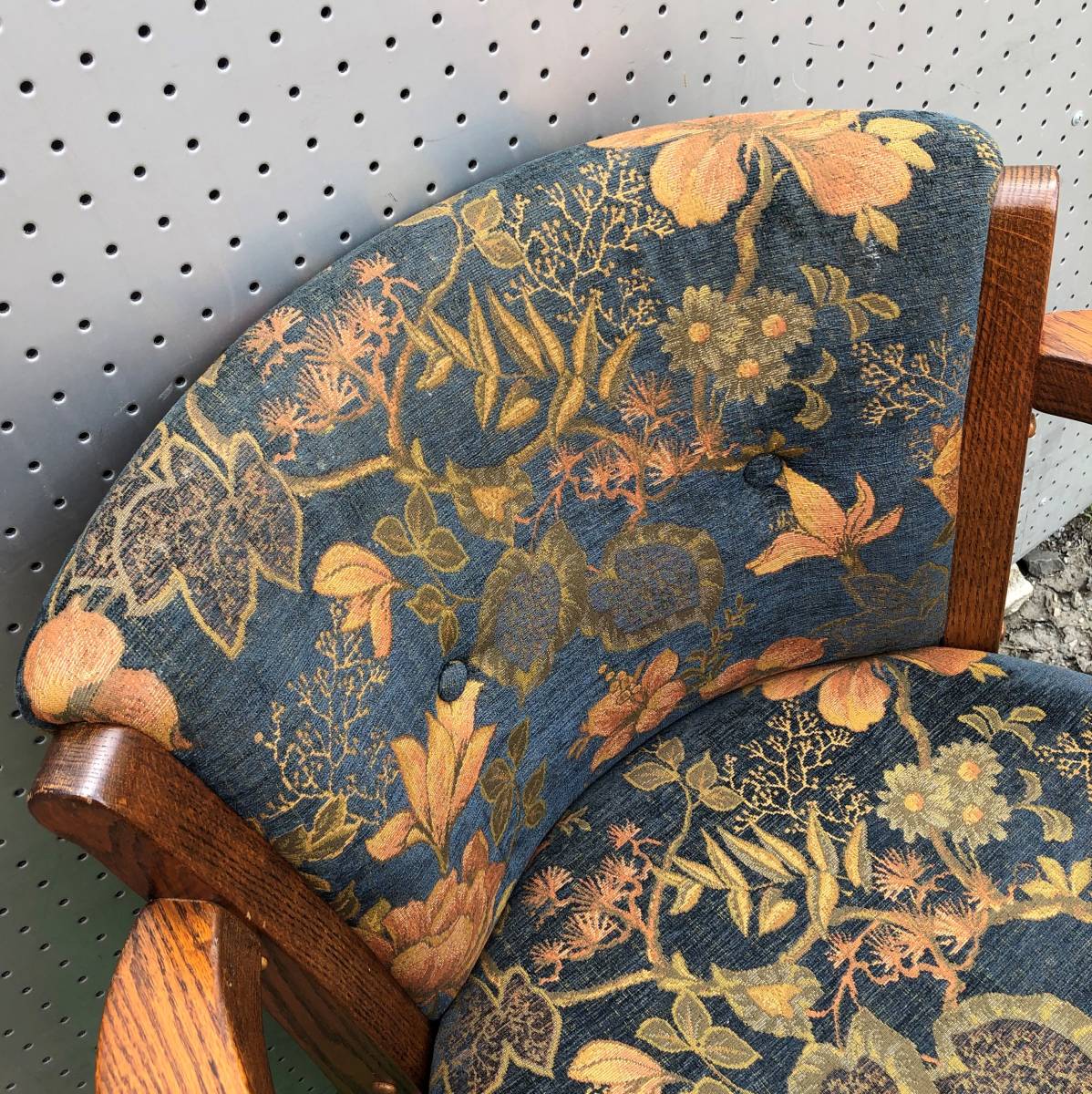 三越家具 ブルージュ オーク材 アームチェア 肘掛け椅子 ダイニング