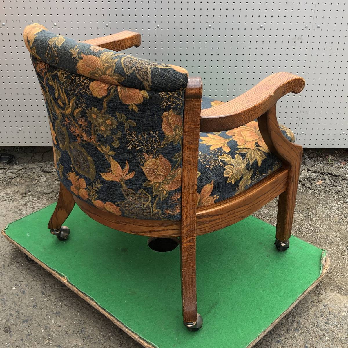 三越家具 ブルージュ オーク材 アームチェア 肘掛け椅子 ダイニング