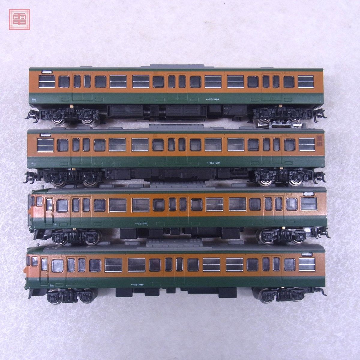 カトー 115系 1000番台 湘南色 計4両セット Nゲージ 鉄道模型 KATO