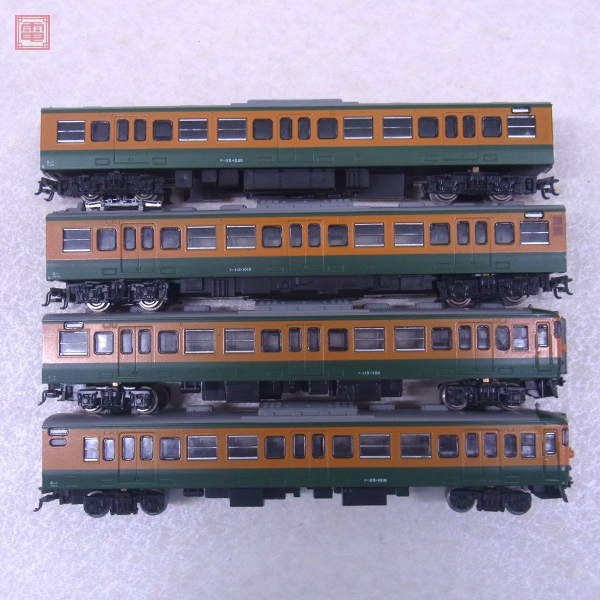 カトー 115系 1000番台 湘南色 計4両セット Nゲージ 鉄道模型 KATO