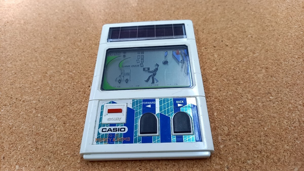 CASIO CG-20 MONEY & BOMB マネー＆ボム カシオ ゲームウォッチ 昭和 