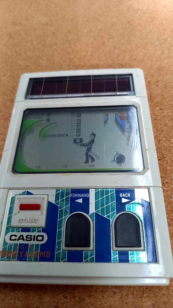 CASIO CG-20 MONEY & BOMB マネー＆ボム カシオ ゲームウォッチ 昭和 