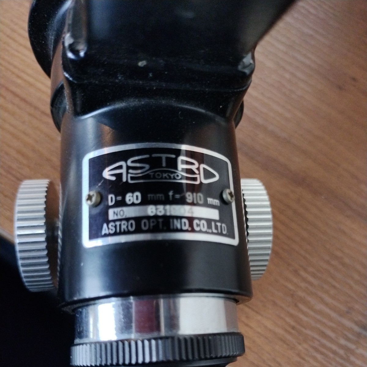 専用ページになります。 ASTRO アストロ TELESCOPE D=60mm f=910mm 天体望遠鏡 中古品 保管品