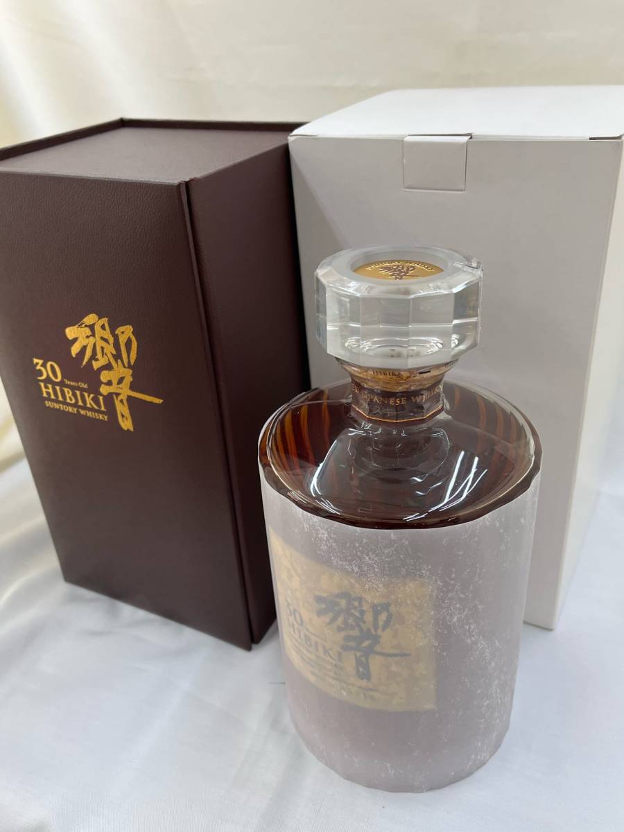 U960☆超希少品 外箱 白箱 冊子付 /サントリー 響 30年 700ml 43  