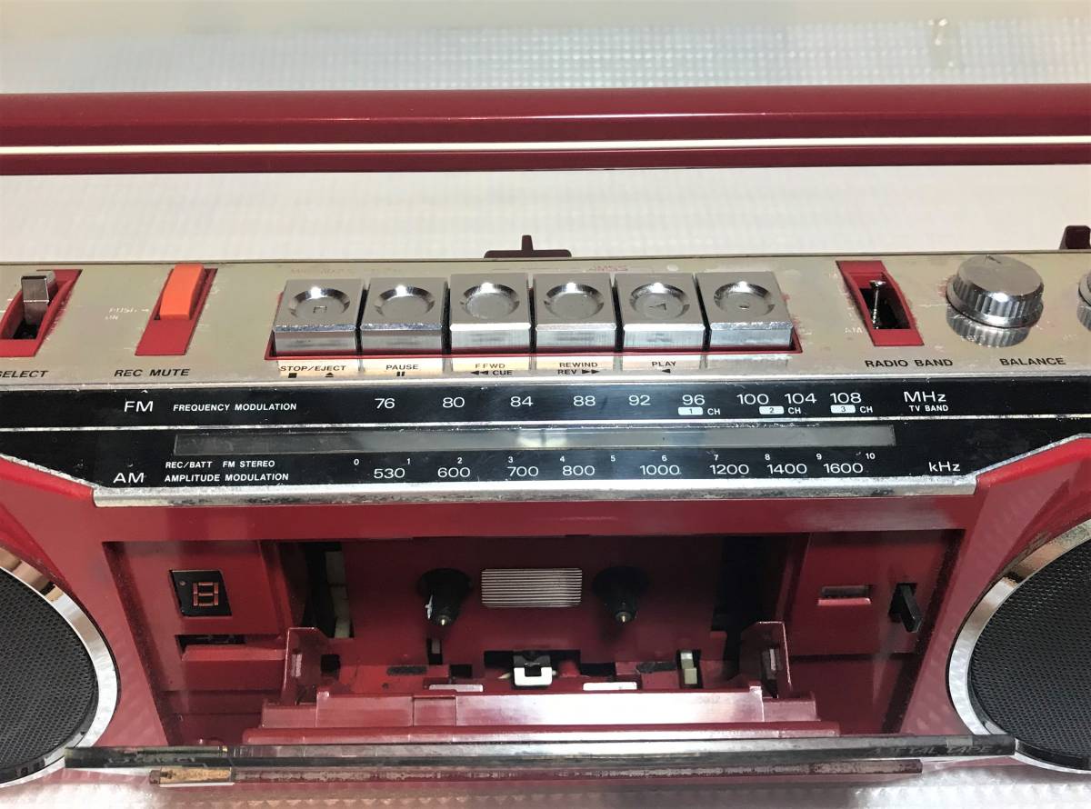 SANYO MR-U4SF サンヨーラジカセ ☆ジャンク☆(ラジカセ)｜売買された