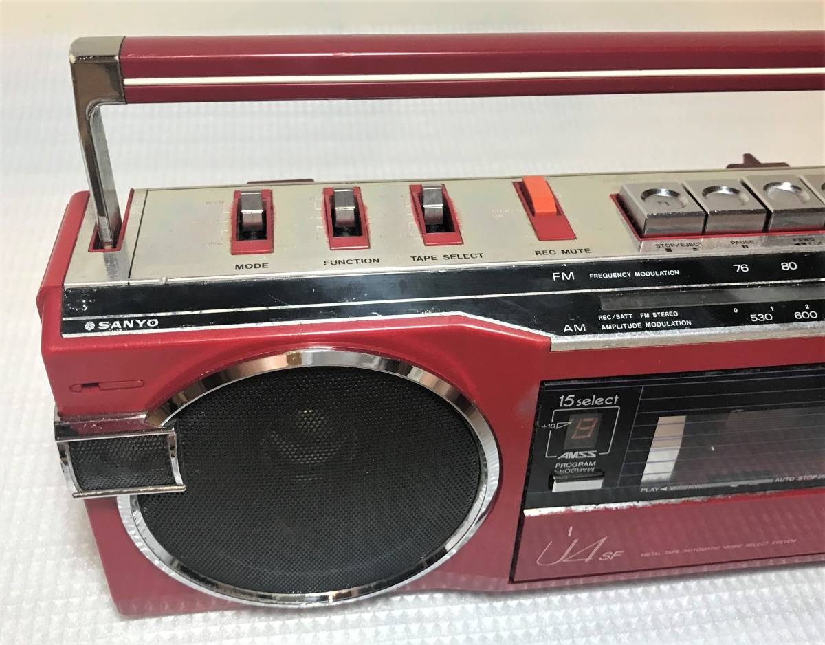 SANYO MR-U4SF サンヨーラジカセ ☆ジャンク☆(ラジカセ)｜売買された