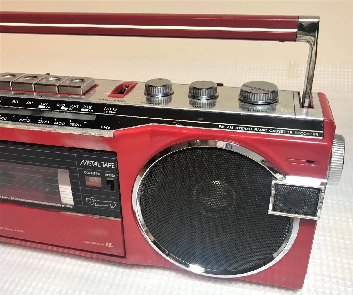 SANYO MR-U4SF サンヨーラジカセ ☆ジャンク☆(ラジカセ)｜売買された