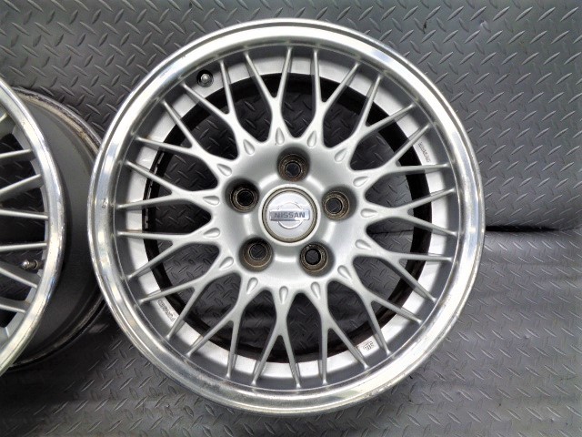 日産 NISSAN 純正 オプション BBS CG22 鍛造 16 インチ ホイール 4本