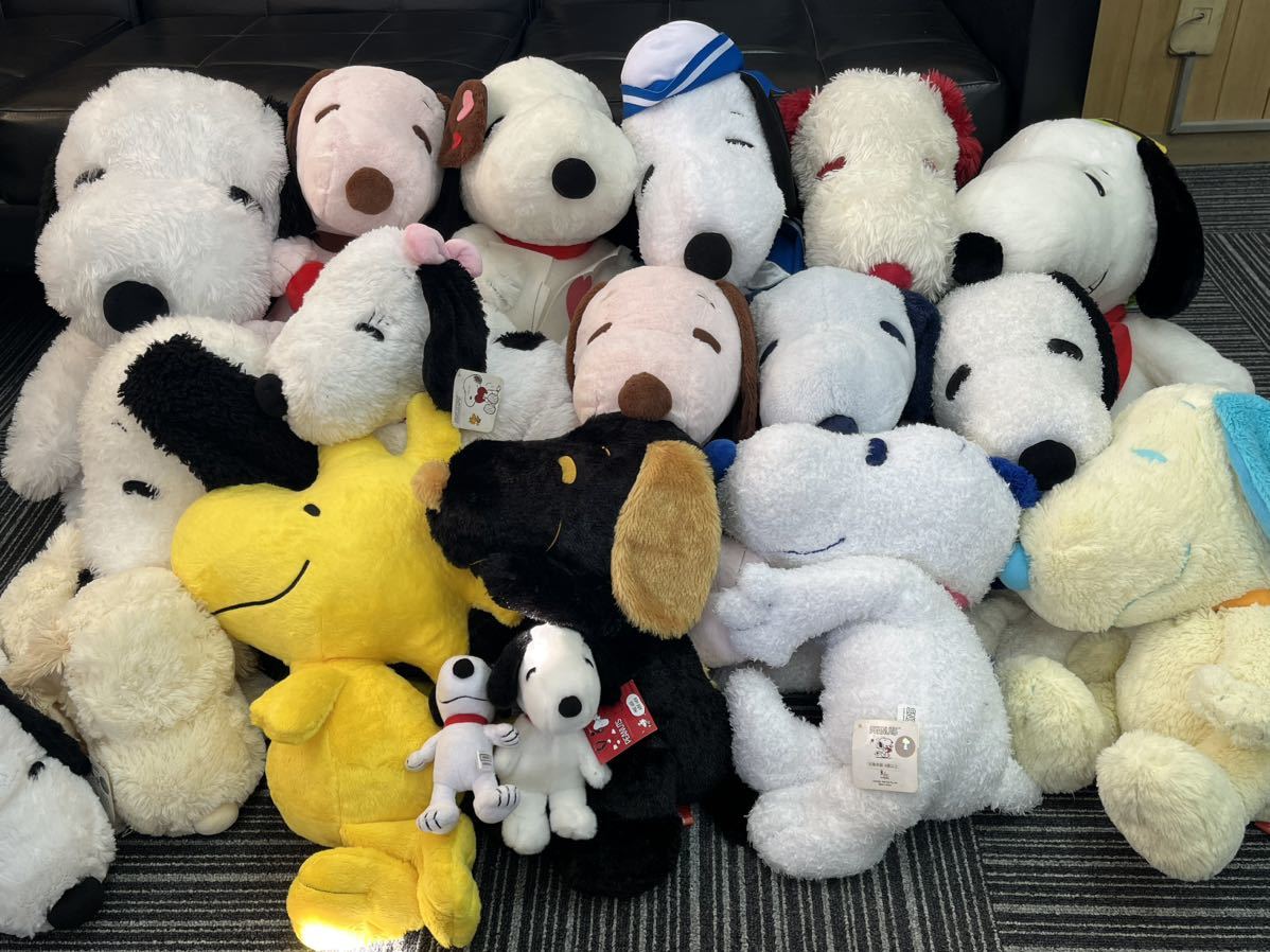 PEANUTS ピーナッツ SNOOPY スヌーピー ぬいぐるみ まとめ 特大 BIG