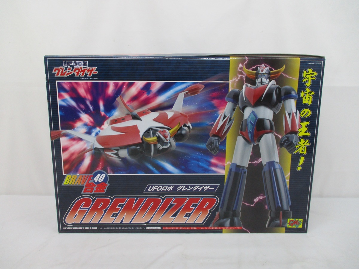 4371Y CM'S BRAVE合金40 UFOロボ グレンダイザー GRENDIZER◆70年代 ロボット アニメ フィギュア 開封 美品 シーエムズコーポレーション