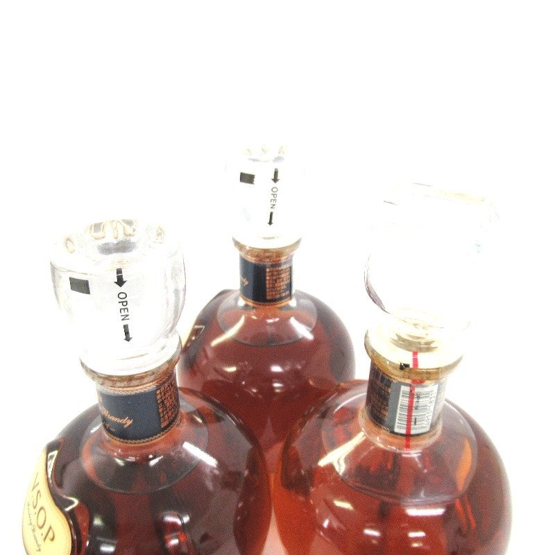 VSOP サントリー デキャンタ ブランデー 3本 3本セット 720ml ウイスキー サントリーブランデー 飲料・酒 セット 3本組 1円スタート V.S.O.P brandy ブランデー,その他