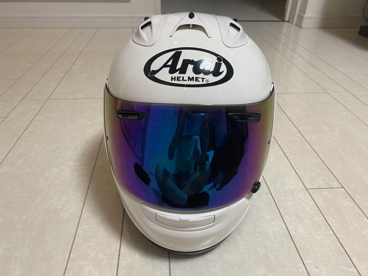 アライ Arai RX-7 RR5 フルフェイスヘルメット ホワイト ミラー  