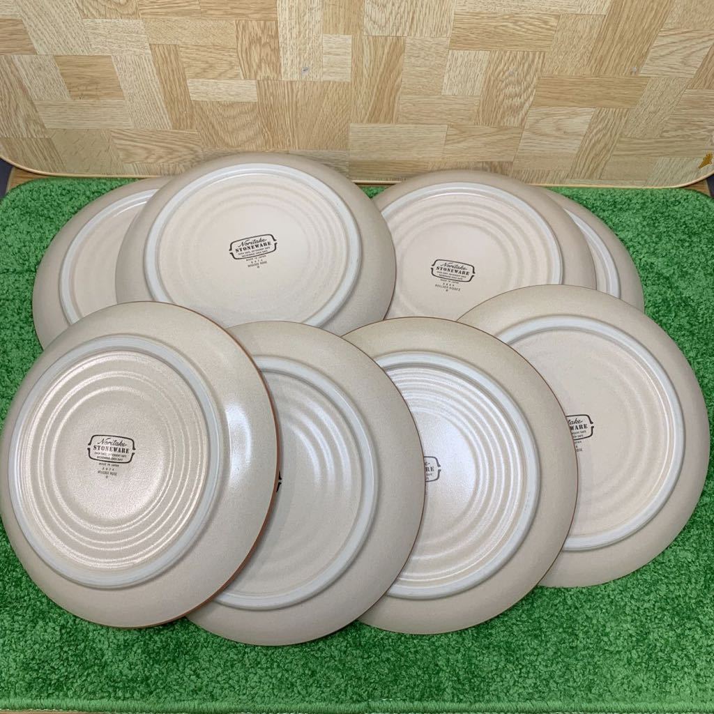 ノリタケ ストーンウェア ボルダーリッジ 21cm プレート 5枚組