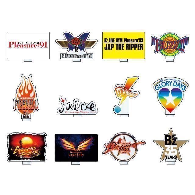B'z会場限定ガチャガチャアクリルスタンドB'z LIVE-GYM The Final