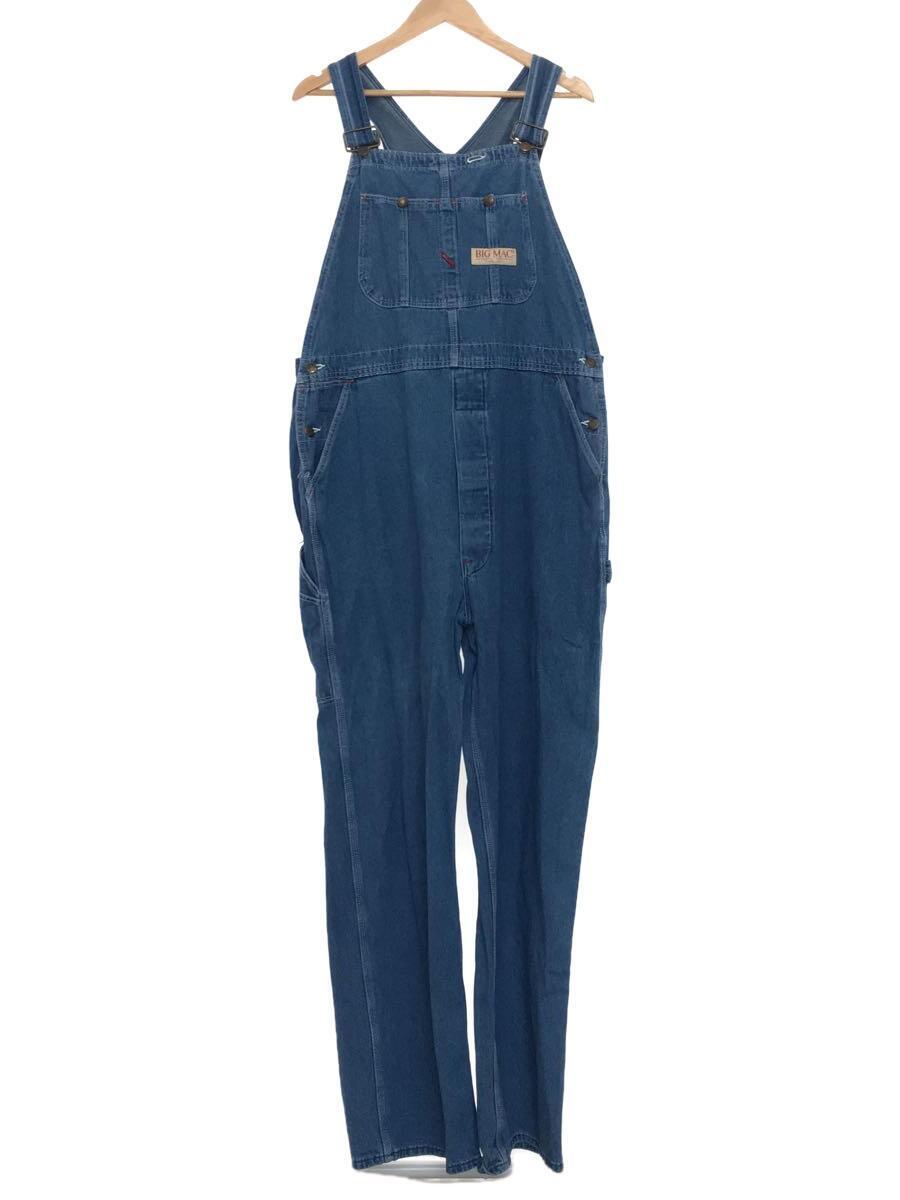 BIGMAC◆オーバーオール/42/コットン/IDG/無地