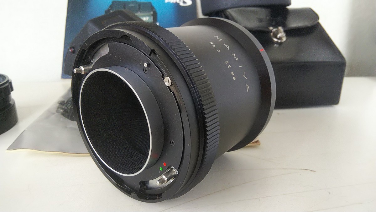 RB67 ☆極美品☆マミヤRB67PROSDファインダー・レンズ・中間リング付属