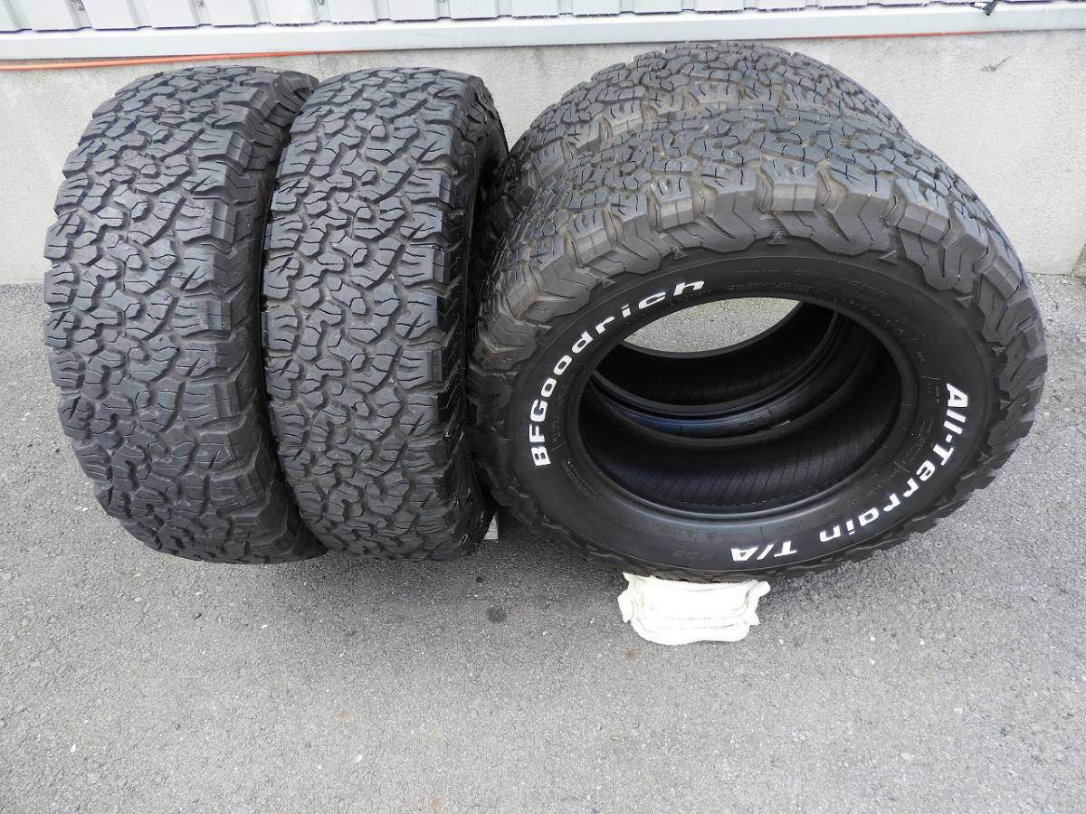 235/70R16BFグッドリッチ中古4本セット 適合車種はタイヤサイズを確認