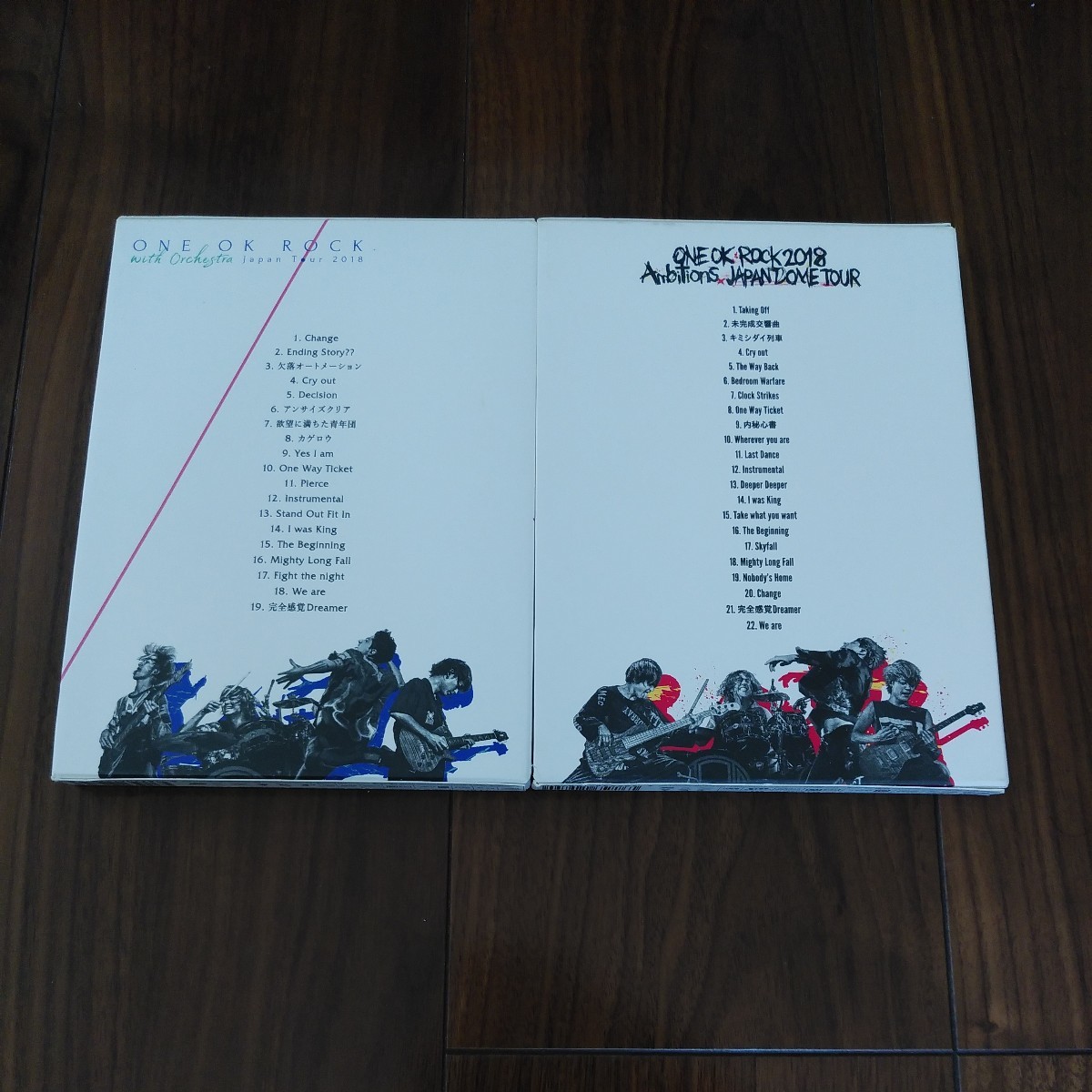 送料無料】ONE OK ROCK DVD 2タイトルセット 2018 Ambitions JAPAN