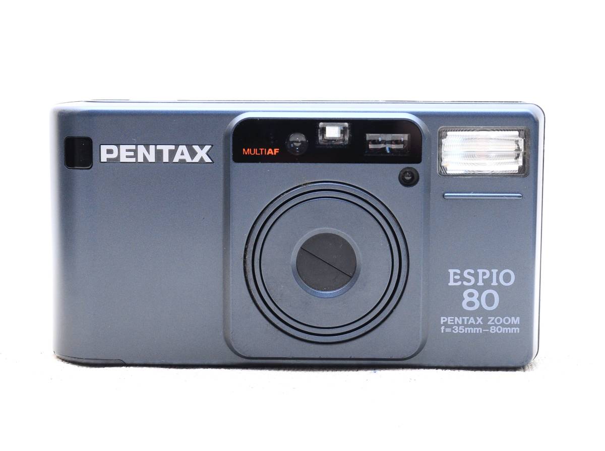 フィルムカメラ PENTAX ESPIO80 電池付き 黒 【公式通販】