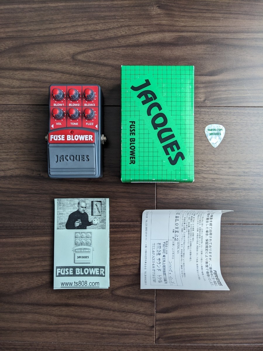 JACQUES FUSE BLOWER FUZZ DISTORTION ジャック ファズ