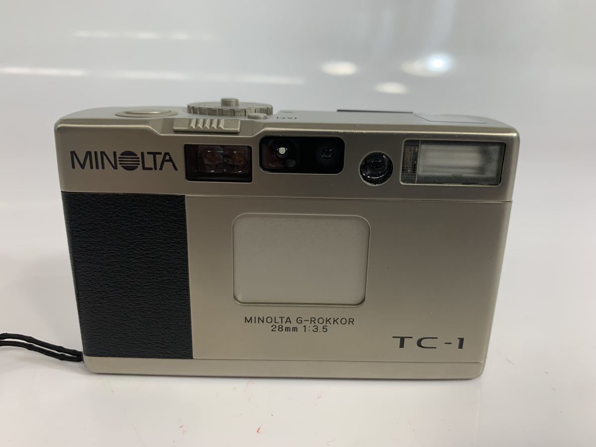 ジャンク品MINOLTA フィルムカメラ TC-1 ミノルタ