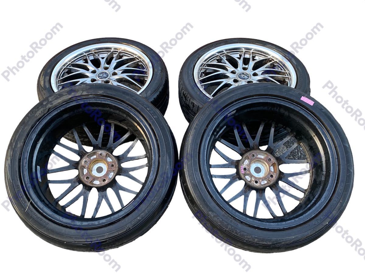 INTER MILANO インターミラノ 18インチ 7.5J +53 5穴 PCD114.3 225 