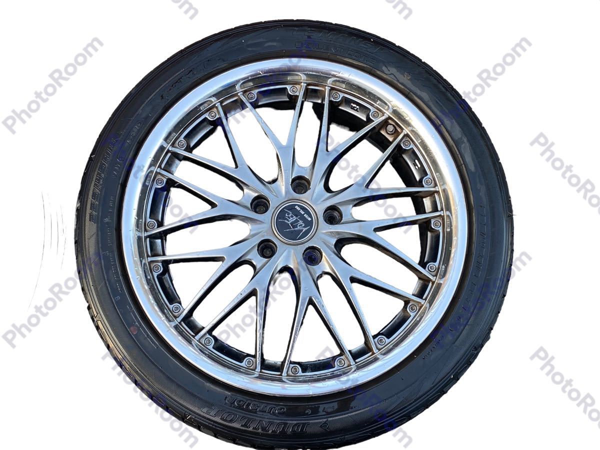 INTER MILANO インターミラノ 18インチ 7.5J +53 5穴 PCD114.3 225 