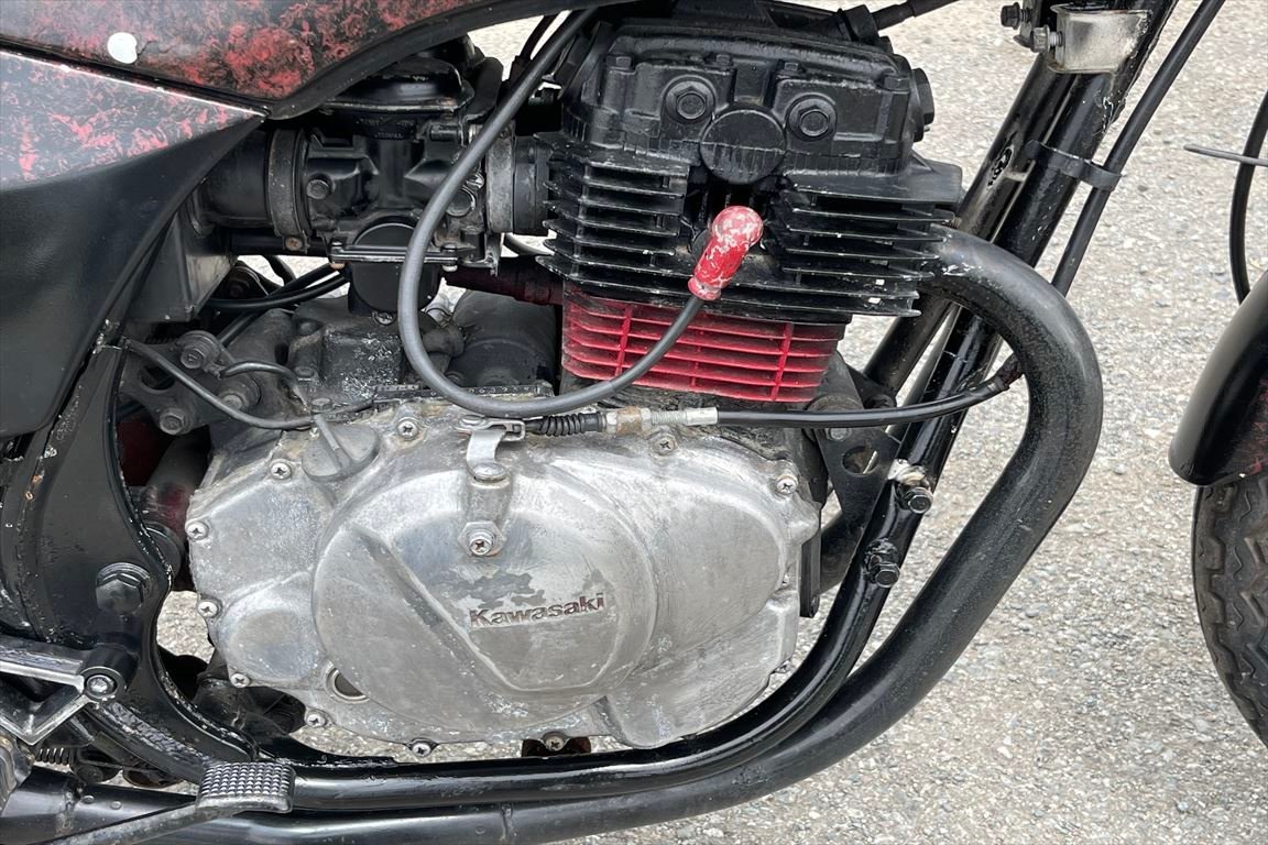 【数量限定，本物保証】 GPZ250 売り切り！１円スタート！EX250C！カスタム！キャブ車！クランキング確認済！レストアベース！検）Z250FT 全国配送可能！福岡佐賀